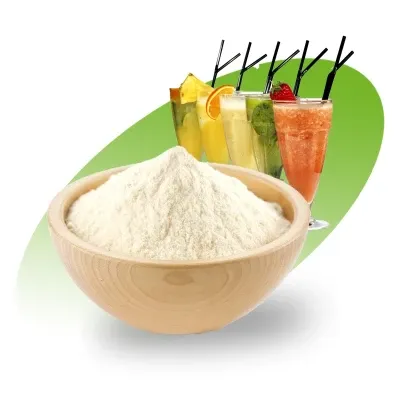 Functional fiber beverage concept showing fiber fortification in drinks