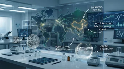 China's Strategic Role in MCC and Resistant Dextrin Supply Chain