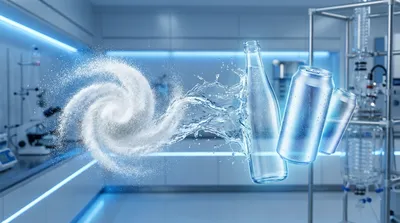 A conceptual image representing the sourcing of resistant dextrin for modern functional beverages.